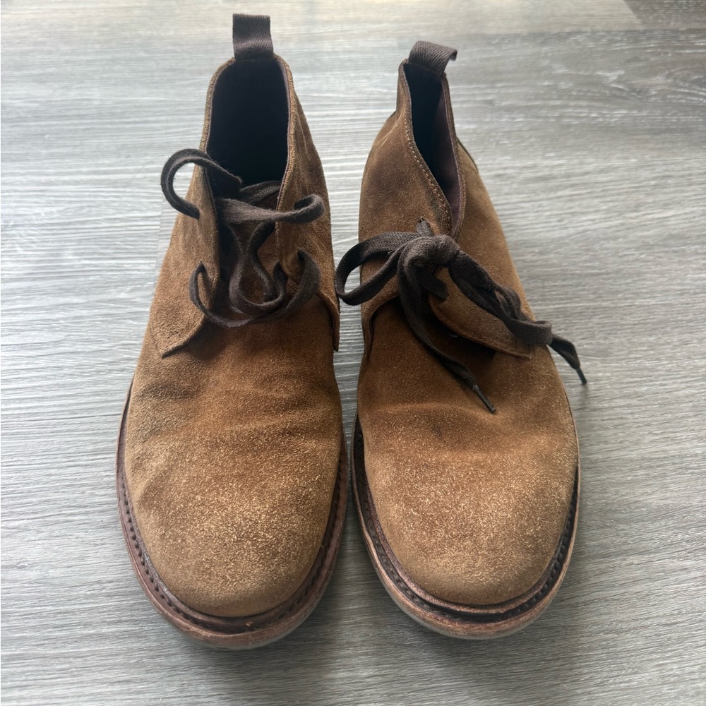 John Varvatos Varick Chukka Suede Boots - Size 9